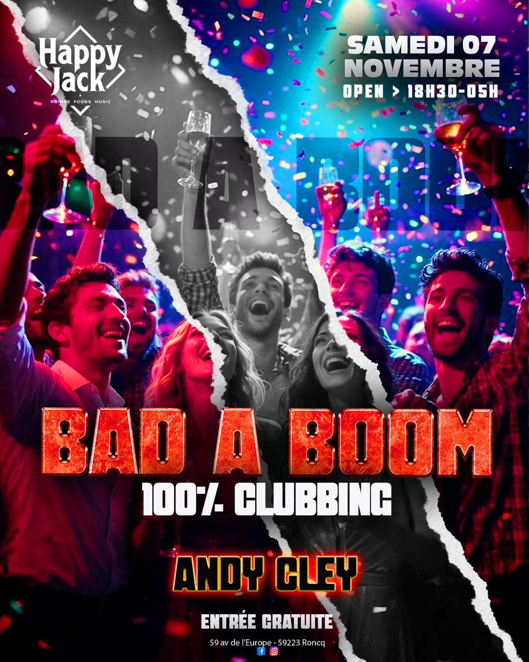 Bad a Boom – Andy Cley