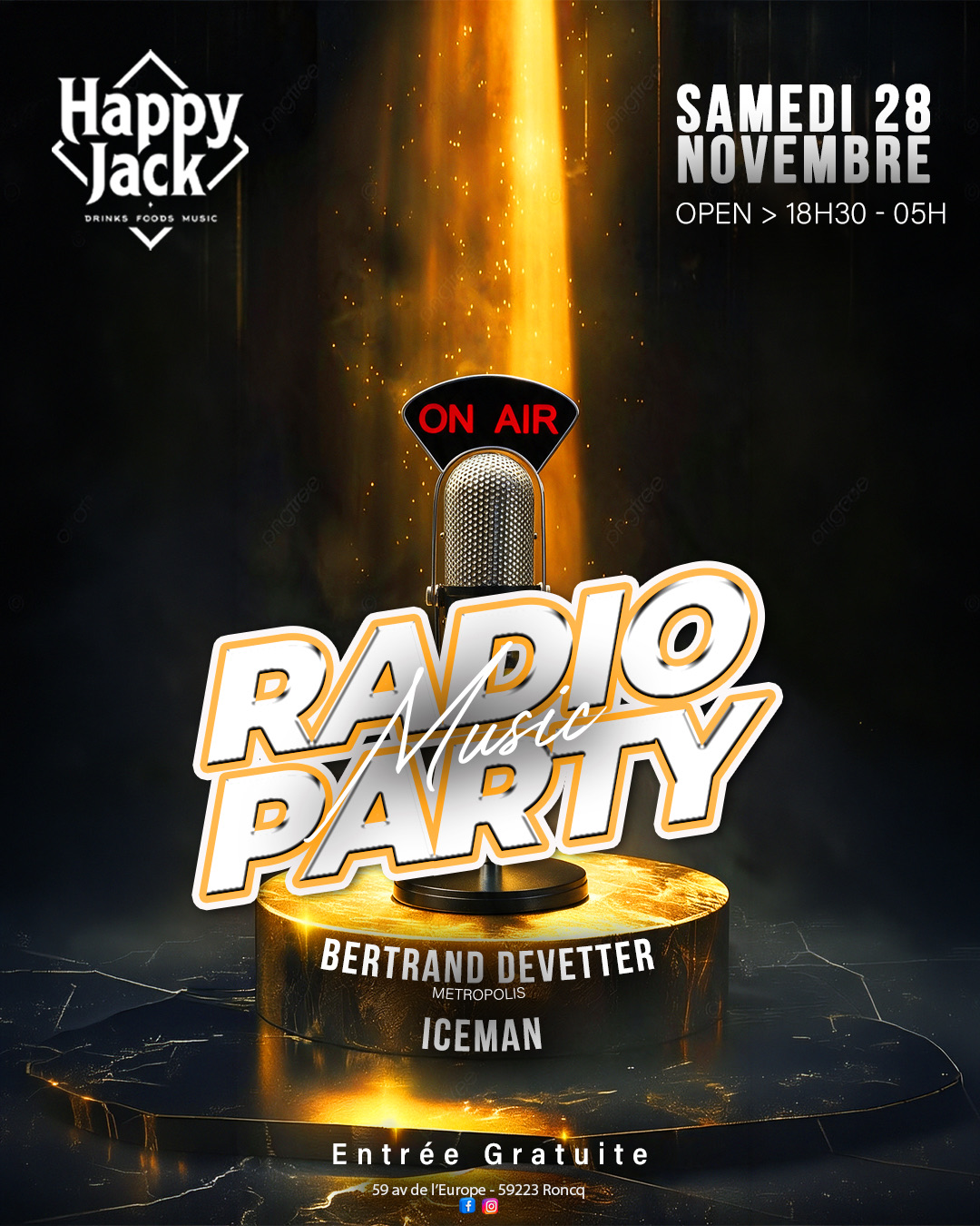 Radio Party – Bertrand Devetter, Iceman
