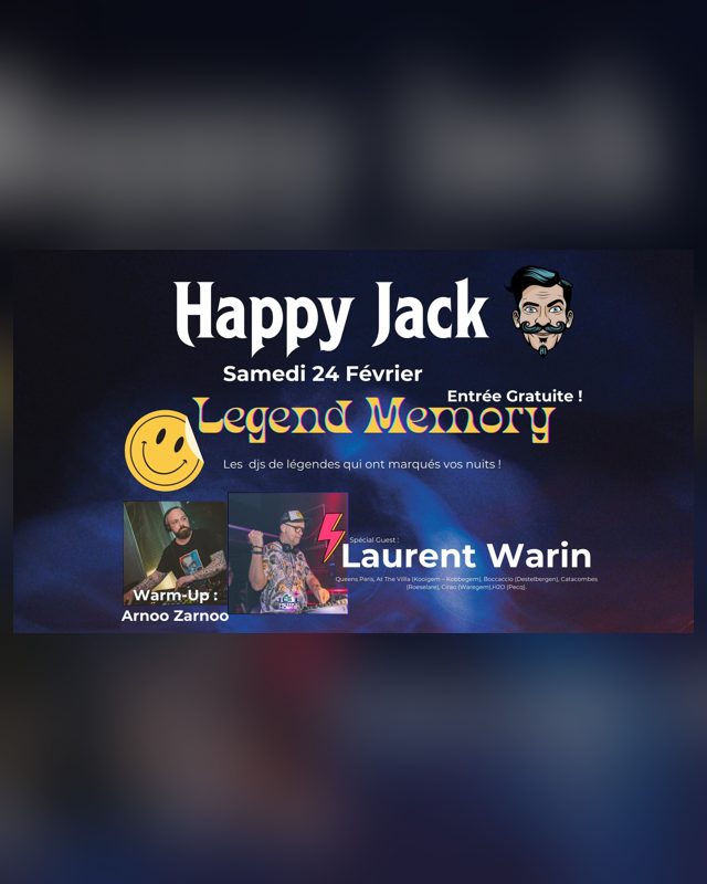 Legend Memory – Laurent Warin