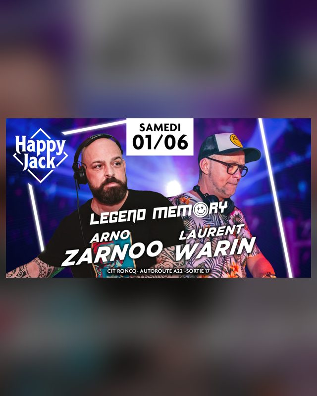 Legend Memory – Laurent Warin, Arnoo Zarnoo
