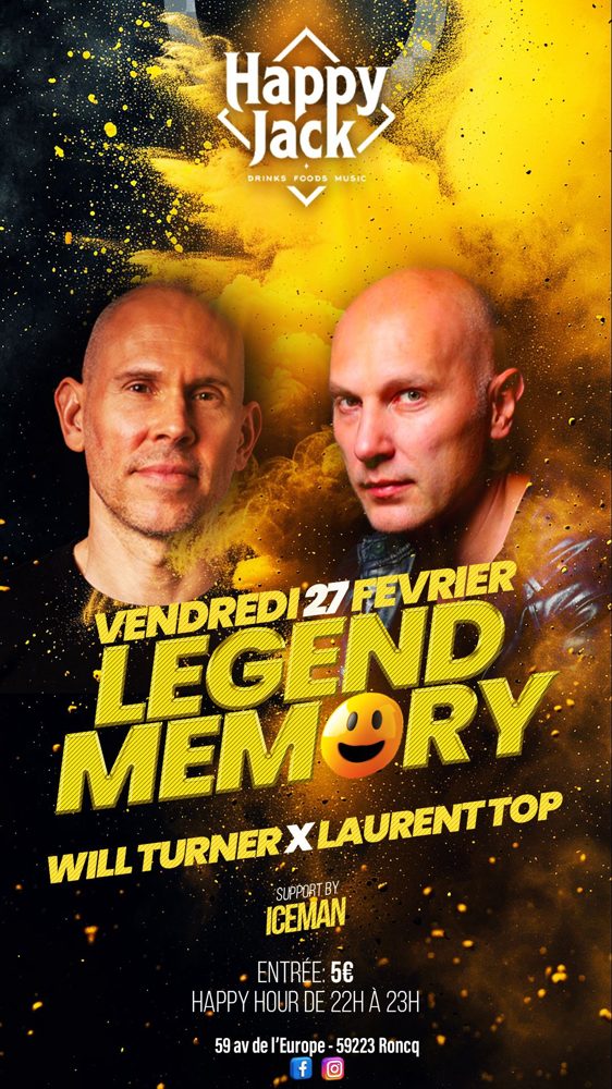 Legend Memory – Will Turner, Laurent Top, Iceman