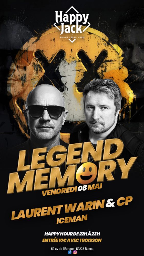 Legend Memory – Laurent Warin, CP, Iceman