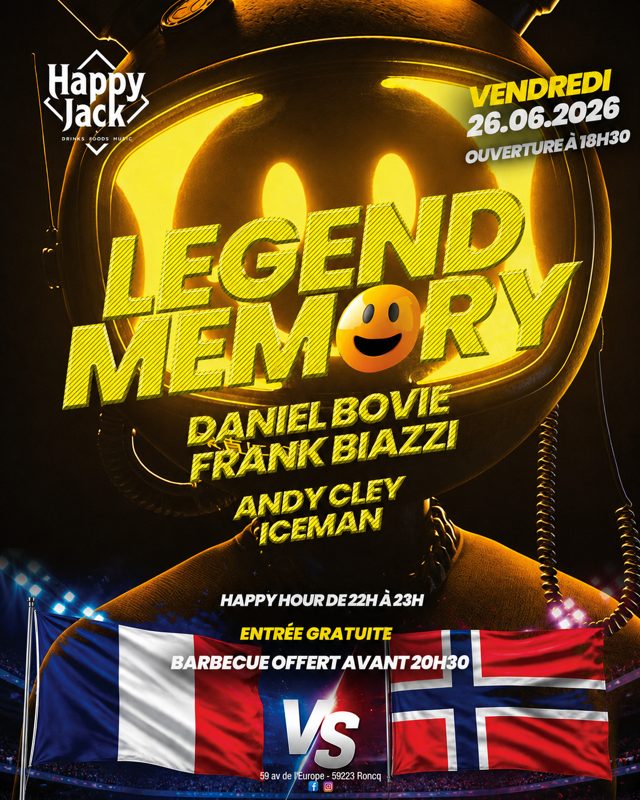 Legend Memory – Daniel Bovie, Frank Biazzi, Andy Cley, Iceman